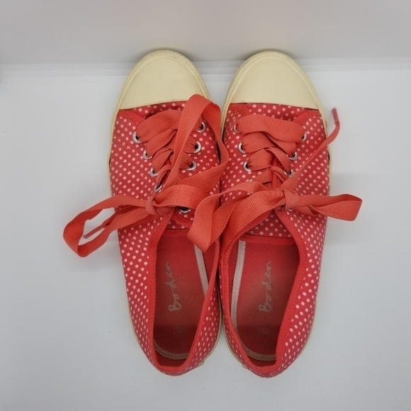 Boden pink polka dot sneakers EU 37 - Picture 8 of 14